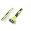 2-In-1 Pet Grooming Brush & Undercoat Rake for Dogs & Cats