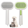 Double Sided Pet Grooming Brush for Dogs and Cats - Gentle Deshedding Tool for Long/Short Hair, Massage & Hair Removal - Indoor Grooming, Outdoor Use & Travel Friendly